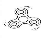 Printable fidget spinner 2 kid coloring pages