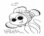 Printable finding nemo ocean crafts coloring pages