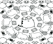 Pusheen Coloring Pages To Print Pusheen Printable