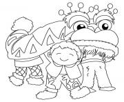 Printable dragon chinese new year kids best coloring pages