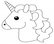 540 Unicorn Emoji Coloring Pages Printable Pictures