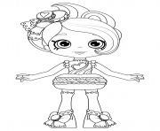 Printable Macy Macaron from Happy Places Kitty Kitchen Print and Color coloring pages
