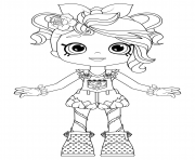 Printable Rosie Bloom Colouring Page coloring pages