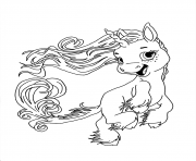 Printable unicorn fairy tales coloring pages
