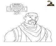 Printable Fortnite Character 2 coloring pages