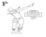 printable fortnite dab coloring pages - fortnite coloring book