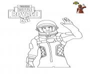 Printable Fortnite Character 5 coloring pages