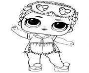 Printable LOL Dolls coloring pages