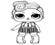 Printable LOL Surprise Dolls coloring pages