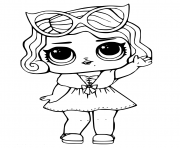 Printable Leading Baby from LOL Surprise coloring pages