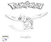Printable Lugia Pokemon coloring pages