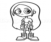 Printable terra from teen titans go coloring pages