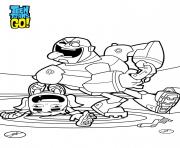 Printable Teen titans go movie coloring pages