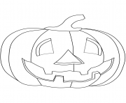 Printable halloween pumpkin halloween coloring pages