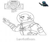 Printable Fortnite Leviathan Skin coloring pages