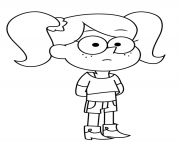Printable Emma Sue from Gravity Falls coloring pages