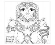 Printable adult hard egypt pharaoh coloring pages