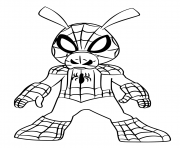Printable Spider Ham coloring pages