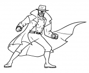 Printable Spider Man Noir coloring pages