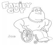 Printable Family Guy Joe coloring pages