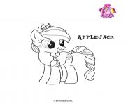 Printable Applejack Crystal Empire My little pony coloring pages