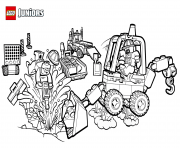 Printable lego construction site coloring pages