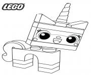 Printable Unikitty Lego Avengers coloring pages
