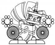 Printable unikitty the puppy half cat and half unicorn coloring pages