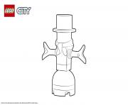 Printable Lego City Advent Calendar coloring pages