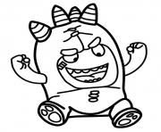 Oddbods Coloring Pages Free Printable
