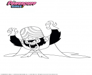 Printable monkey see doggie do powerpuff girls coloring pages