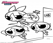 Printable powerpuff girls chemical x powerpuff girls coloring pages