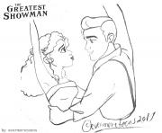 Printable the greatest showman anne wheeler fan coloring pages
