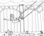 Printable robins great the greatest showman circus coloring pages