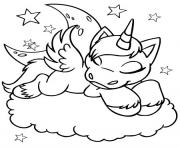 Printable Crayola unicorn stars kids coloring pages