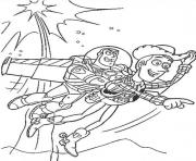 Printable sheriff woody and buzz lightyear coloring pages