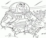 Printable sarge with buzz lightyear coloring pages