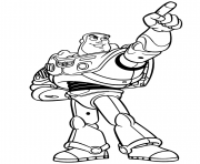 Printable buzz lightyear champion like a star coloring pages