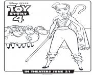 Printable Toy Story 4 Bo Peep coloring pages
