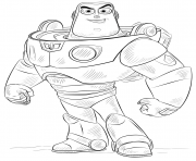 Printable buzz lightyear Toy Story coloring pages
