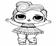 Mermaid LOL Surprise Doll Merbaby Coloring Pages Printable