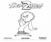 Printable The Angry Birds Movie 2 Zeta coloring pages