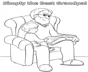 Grandparents Day Coloring Pages to Print Grandparents Day Printable