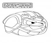 Printable angry birds star wars galactic alliance soldiers coloring pages
