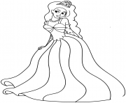 Printable sovereign princess coloring pages