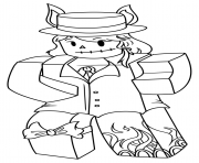 Roblox Coloring Pages Free Printable - angry noob hat roblox