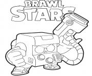 8 Bit Brawl Stars Coloring Pages Printable - brawl stars da colorare 8 bit