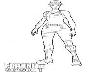 Printable Recon Expert skin from Fortnite coloring pages