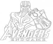 Thanos Avengers Endgame skin from Fortnite