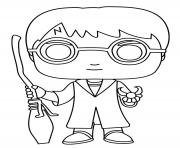 Printable Harry Potter Balai coloring pages